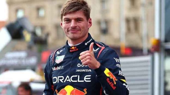 Verstappen consiguió la pole y Colapinto larga en el 16° lugar
