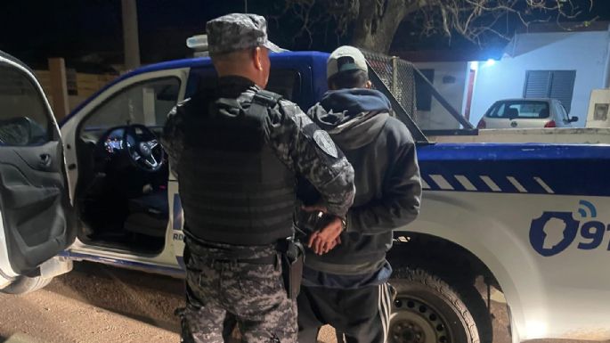 Ingresó al patio de una casa y la dueña llamó a la Policía
