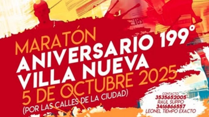 Villa Nueva arma su Maratón Aniversario