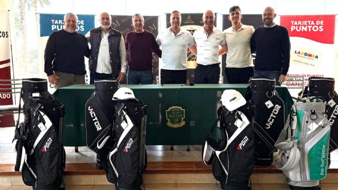 Presentaron el 45º Torneo de Las Bolsas en el Villa María Golf Club