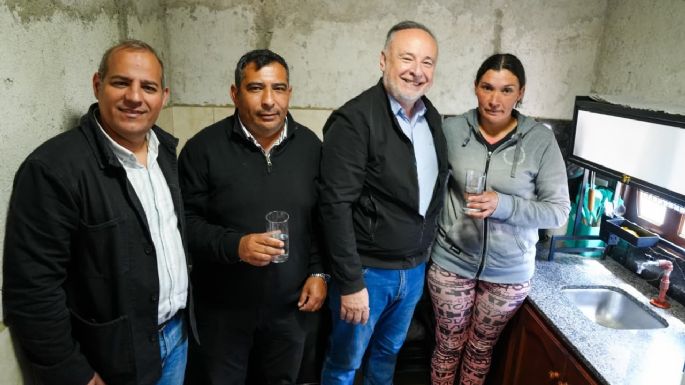 Inauguraron la obra de agua potable para 72 familias de Los Chaleses
