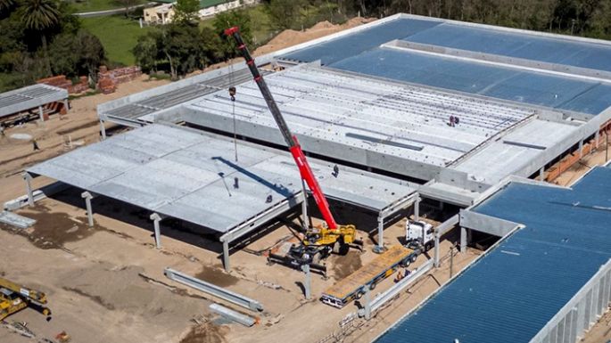 El nuevo hospital tiene 32% de avance