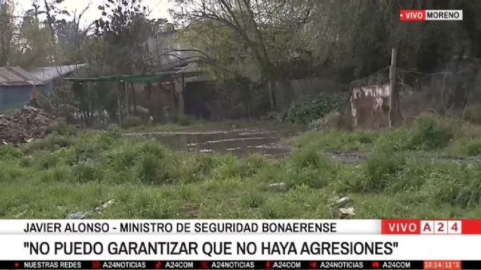 No le pueden garantizar la seguridad y Milei acusa al kirchnerismo