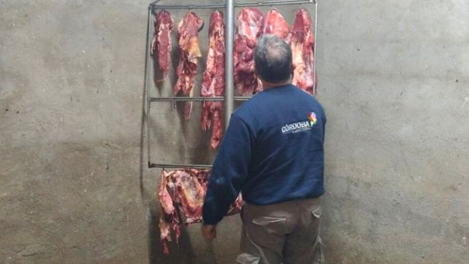 Clausura y decomiso de carne por faena clandestina