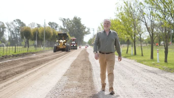 Comenzó el movimiento de suelo para pavimentar la Savio
