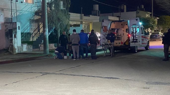Incendio de pastizales y choque a un peatón