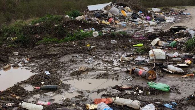 Basura en los desagües