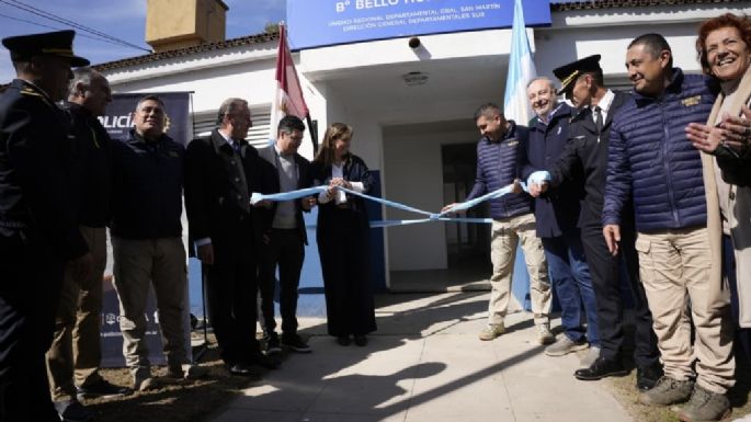 Quedó inaugurado el nuevo destacamento policial en barrio Bello Horizonte