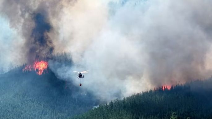 Graves incendios forestales en España