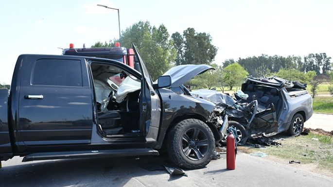 Tremendo choque frontal le causó la muerte a un vecino