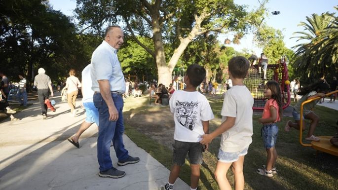 Se refuncionalizó la plaza Pedro Viñas