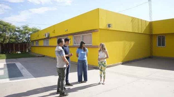 Realizan obras en las escuelas