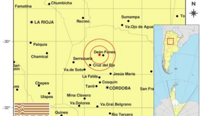 Sismo en Córdoba: en qué localidades se sintió
