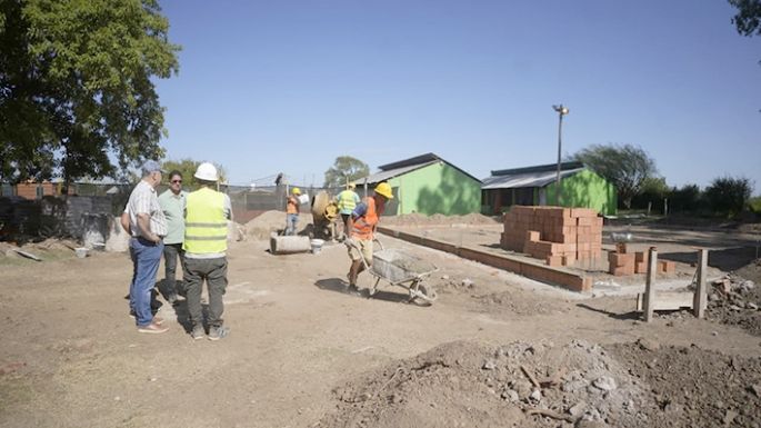 Empezó la construcción de la sede de la Escuela de Oficiales