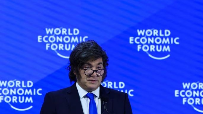 Milei destacó los logros de su gestión en el Foro de Davos