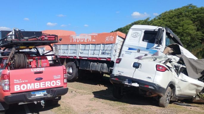 Choque frontal en Ruta 13 con una víctima fatal