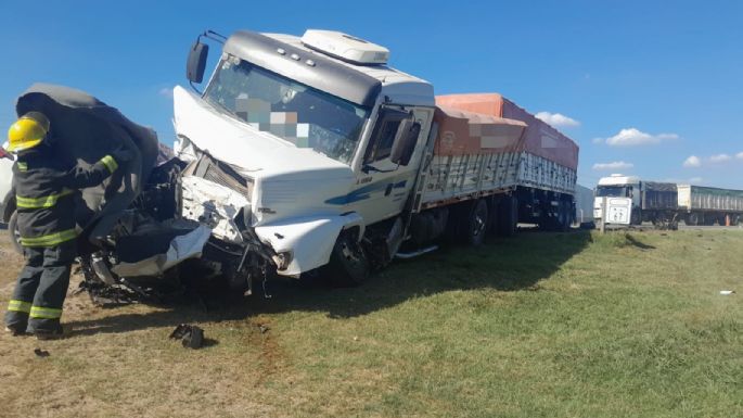 Choque frontal en Ruta 13 con una víctima fatal