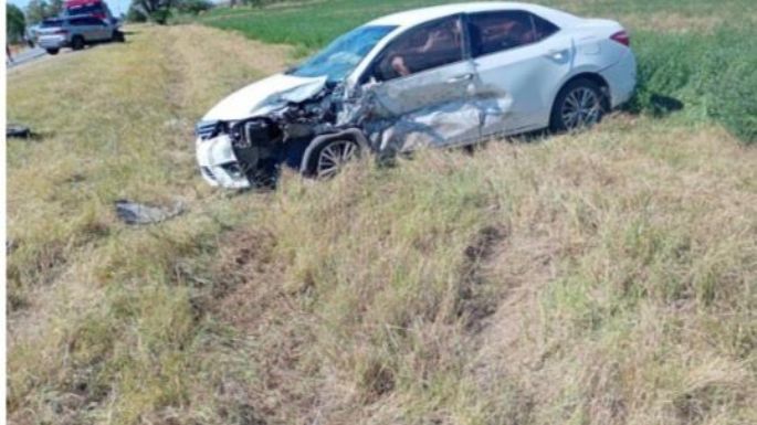Murió una mujer tras grave choque en Ruta Provincial 6
