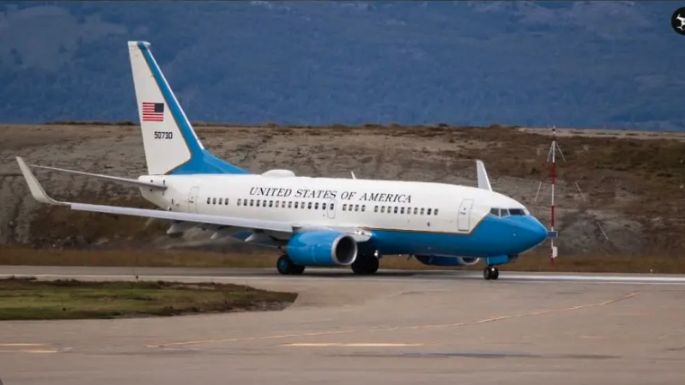 Aterrizó avión de Defensa de EE.UU. en Ushuaia
