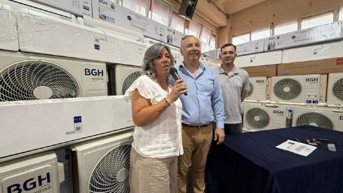 Villa María alcanzará el 100% de las aulas climatizadas en establecimientos educativos