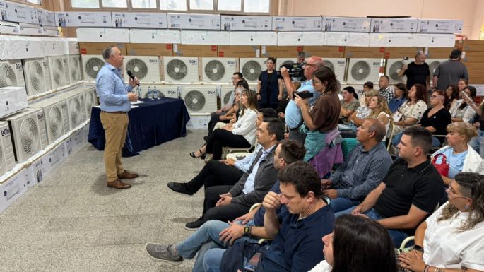 Villa María alcanzará el 100% de las aulas climatizadas en establecimientos educativos