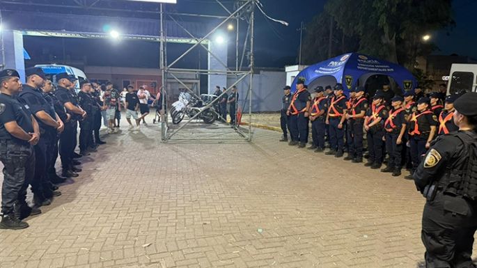 Carnavales: la Policía intervino en siete riñas