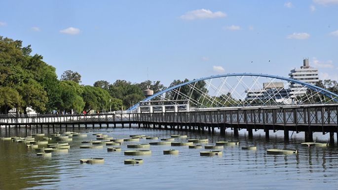 Está lista la obra sobre el lago
