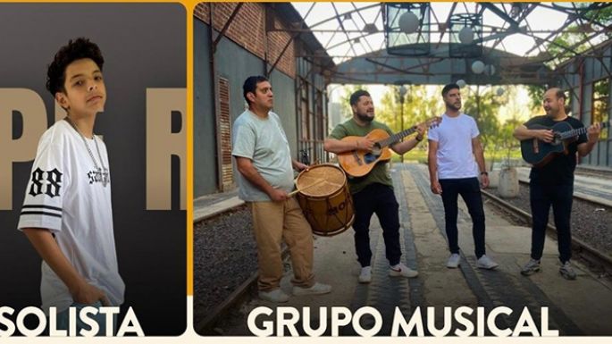 Felipe Rius y el conjunto Raza Criolla, ganadores del certamen “Nuevos Valores”