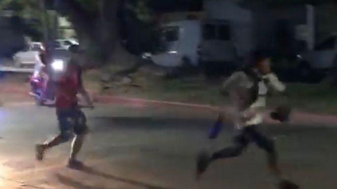 Disturbios en la zona de costanera en las noches peñeras