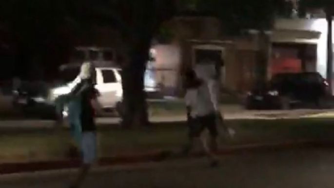 Disturbios en la zona de costanera en las noches peñeras