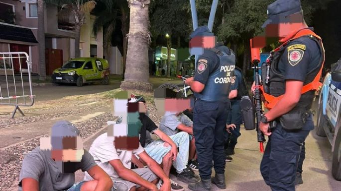 Trasladaron a 29 jóvenes por disturbios y conducta sospechosa