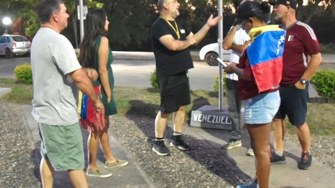 Venezolanos de festejo en la Villa
