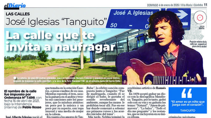La calle que te invita a naufragar