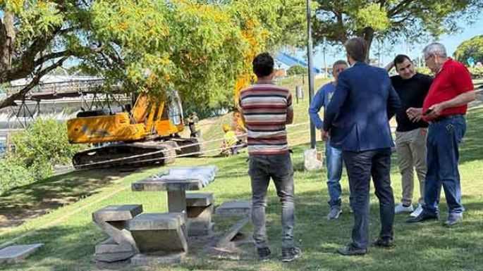 El viejo puente  va a salir “a flote”