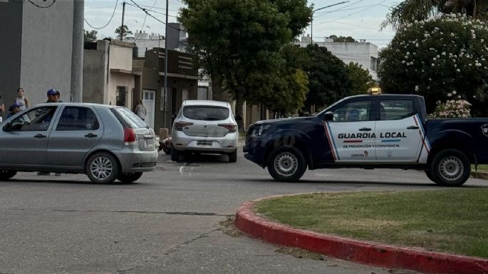 Joven fue trasladada al hospital tras un choque