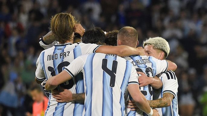 La Scaloneta vino con su cuarteto al Kempes