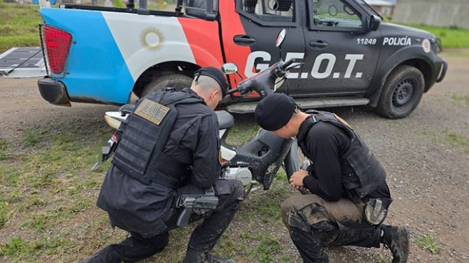 Robos y detenidos