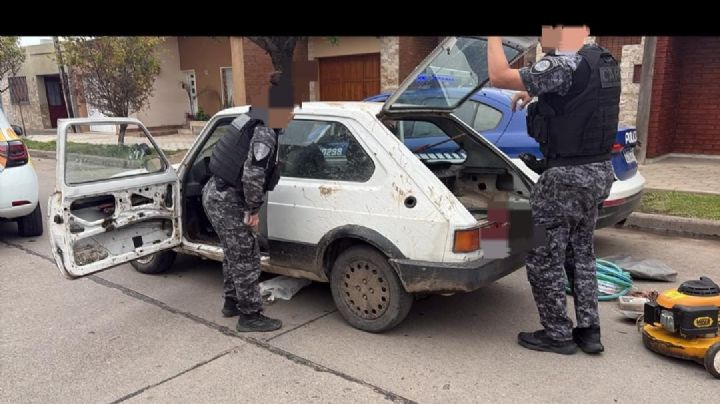 Cuatro detenidos tras robar en zona rural