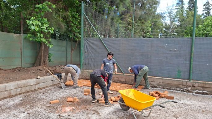 El Sport Social avanza a buen ritmo con la construcción de dos nuevas canchas