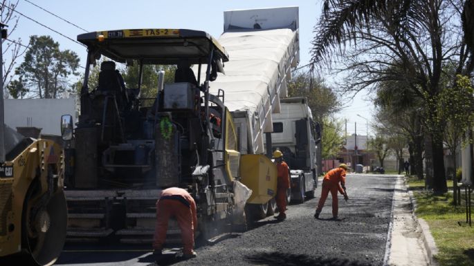 Informaron que el Plan 500 Cuadras de Pavimento ya superó el 80% de ejecución