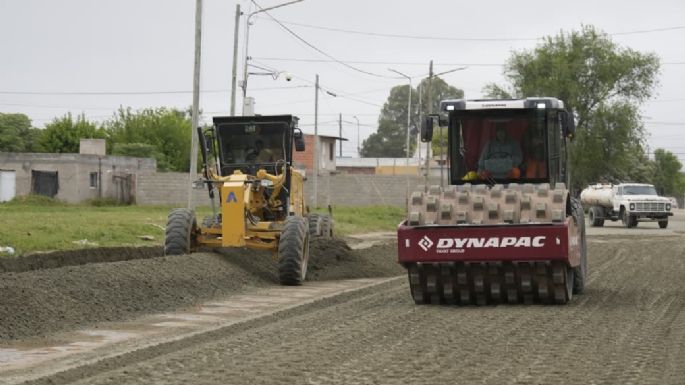 Informaron que el Plan 500 Cuadras de Pavimento ya superó el 80% de ejecución