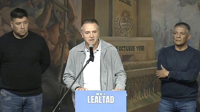 Reclamo de peronismo unido y un guiño a Cristina Kirchner