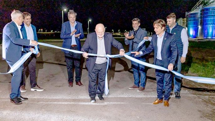 La Cooperativa de Justiniano Posse inauguró una nueva planta de acopio en la ciudad