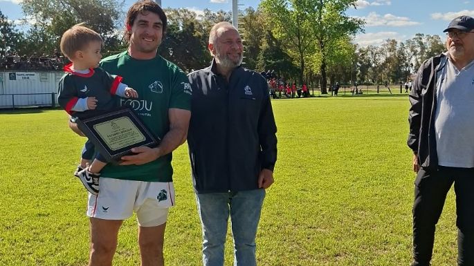 Emotivo despedida: Facundo Boaglio jugó su último partido de local en el Jockey