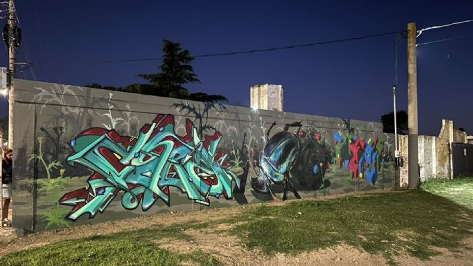 Las Sierras Graff llena de color y arte urbano a la ciudad