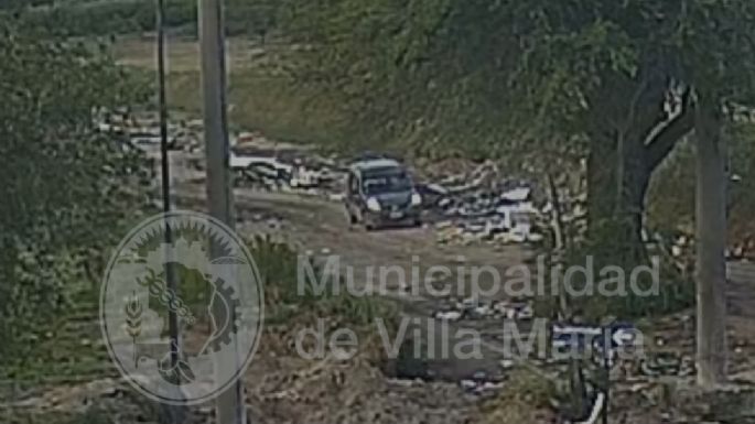 Un vecino fue multado por arrojar basura en la vía pública