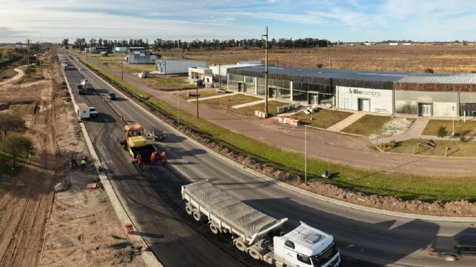 Informaron que la duplicación de calzada de Ruta N.º 158 tiene un avance del 85%