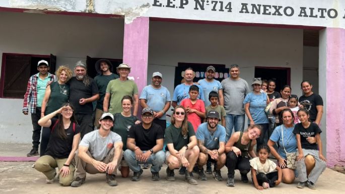 Comitiva de la UNVM cumplió una misión en el Impenetrable chaqueño