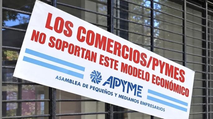 “Los comercios y las pymes no soportan este modelo económico”