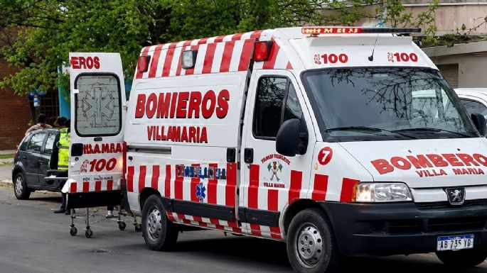 Motociclista sufrió traumatismos en un accidente